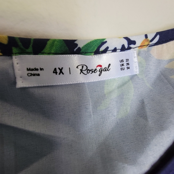 PLUS Off the Shoulder Ruffle Top - Picture 4 of 6